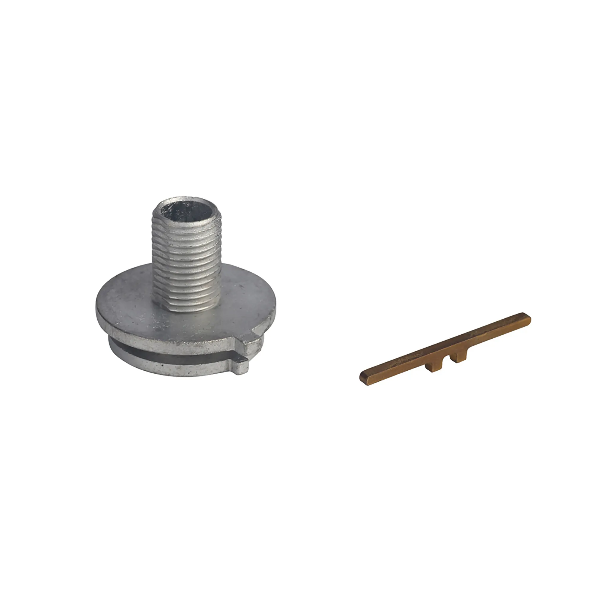 Ret. Collar & Outside Arrester Incl. Smart Slider M10 External Thread 98-590-0  Eutrac Adapters & Components-Galvanized